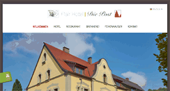 Desktop Screenshot of flairhotel-altepost.de